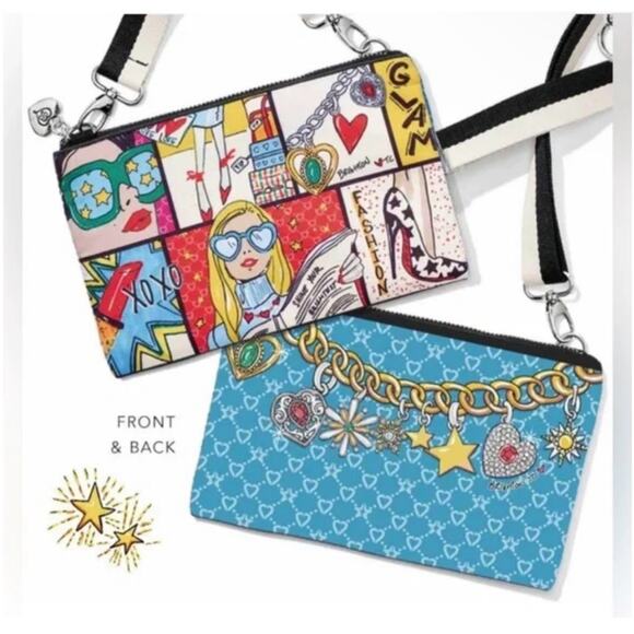 Brighton Handbags - BRIGHTON Glam Girl Crossbody Pouch EUC